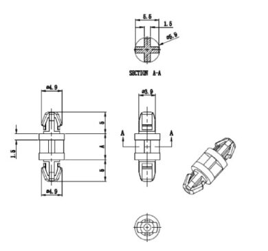 PCB Support SS SP-2-4-02